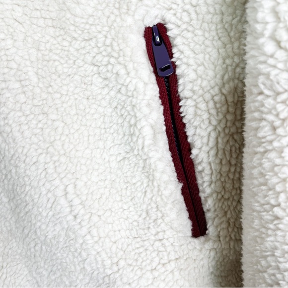 NWT GAS Eppie Teddy Ecofur Full Zip High Neck Jacket Ivory Men’s ? Size 40 - Picture 5 of 12